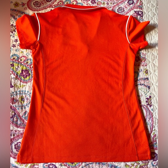 Nike Clemson University Orange Performance Polo - Picture 2 of 4